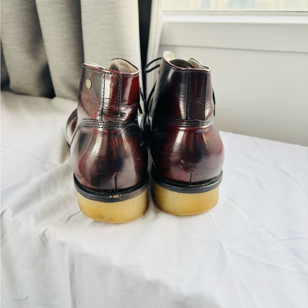 Diesel Men's Chukka Boots - Deep Burgundy size 9.5US - Picture 5 of 10